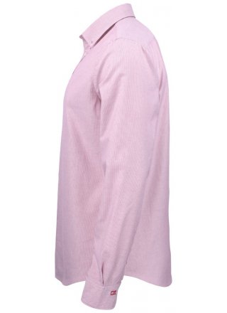 BURGUNDY/WHITE STRIPE