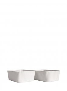Flora naczynie mini, 2-pak, biały