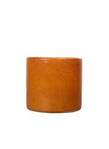 Świecznik / Wazon CALORE M, pomarańczowy