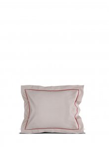 CARL POSZEWKA NA PODUSZKĘ, BEŻOWY / BORDOWY