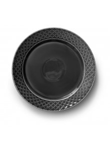 Talerz Coffee & More, szary 27 cm