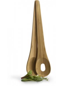 BAMBUSOWE ŁYŻKI DO SERWOWANIA NATURE