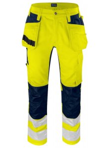 6570 SPODNIE DO PASA ZE STRETCHEM - EN ISO 20471 KLASA 2