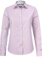 BURGUNDY/WHITE STRIPE