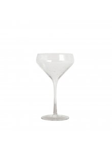 Płaskie kieliszki do szampana BUBBLES