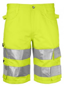 6536 DAMSKIE KR&Oacute;TKIE SPODENKI - EN ISO 20471 KLASA 2 / 1