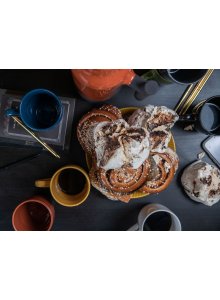 Borneo kubek, niebieski