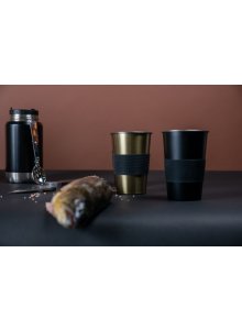 Termos na jedzenie, czarny 600 ml