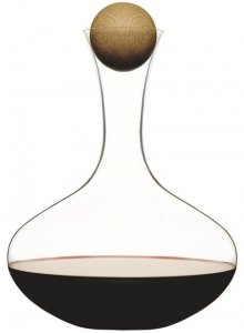 Nature karafka do wina z dębowym korkiem