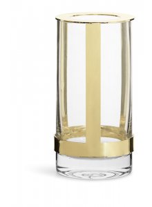 Wazon Hold mały, złoty