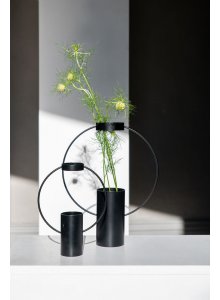 Moon wazon, czarny mały